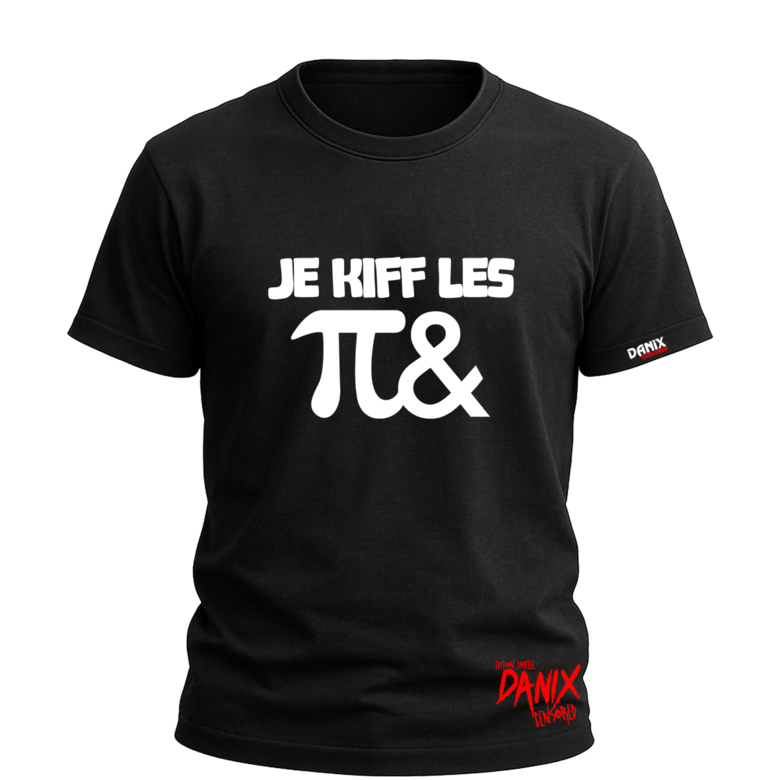 Tshirt Je kiff les ... [DANIX CENSORED]